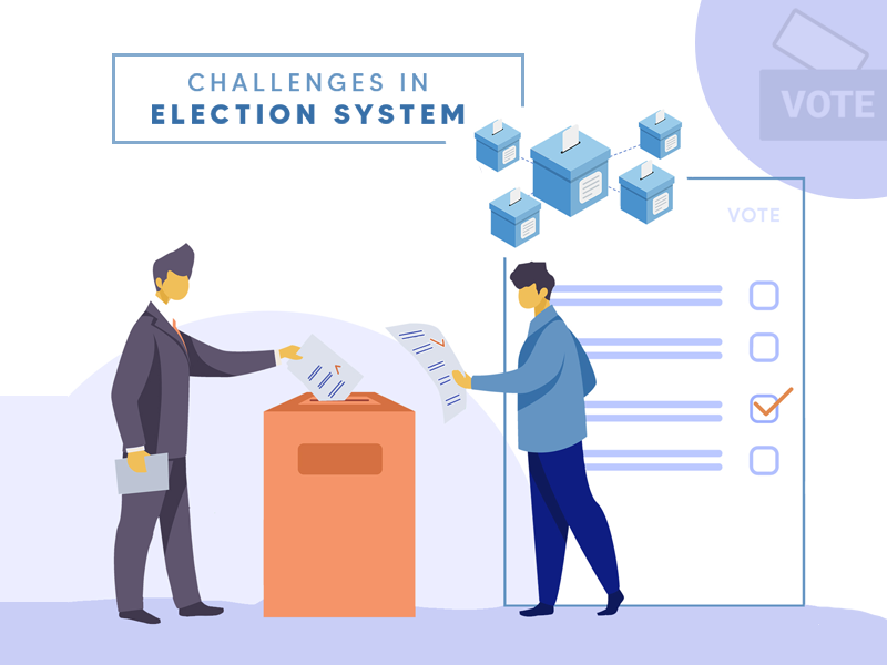 Challenges faced by election system