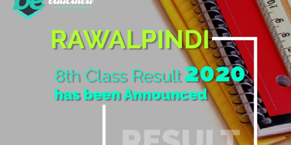 Rawalpindi Board 8th Class Result 2020